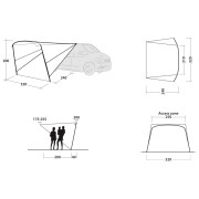 Toldo Outwell Touring Canopy