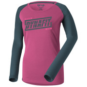 Camiseta de mujer Dynafit 24/7 W L/S Tee rosa/gris 6A51 - magenta/0720
