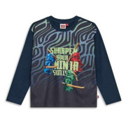 Camiseta para niños Lego Wear Lwtaj 713 Dark Navy azul oscuro Dark Navy