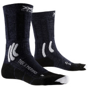 Calcetines X-Socks Trek X Merino azul oscuro MIDNIGHT BLUE/ARCTIC WHITE