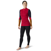 Camiseta funcional de mujer Smartwool W Intraknit Merino 200 Colorblock 1/4 Zip