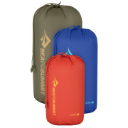 Bolsa impermeable Sea to Summit Lightweight Stuff Sack Set 5, 8, 13L azul/verde Spicy Orange, Surf the Web, Burnt Olive