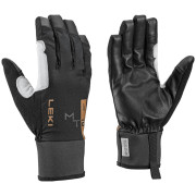 Guantes de esquí Leki Montera Storm negro/marrón black-white-brown
