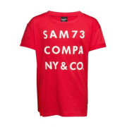 Camiseta para niños Sam73 Melanie rojo