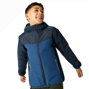 Chaqueta de invierno para niños Regatta Illuma Reflective Jacket Navy/Aviator Blue