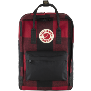 Mochila Fjällräven Kånken Re-Wool Laptop 15" negro Redblack