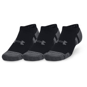 Juego de calcetines Under Armour Performance Cotton 3pk NS negro Black / Black / Pitch Gray