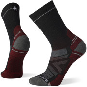 Calcetines de hombre Smartwool Hike Light Cushion Crew gris/rojo Charcoal