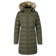 Abrigo de mujer Rab Deep Cover Parka verde Army