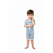 Bañador para niños DucKsday Manta Baby Swimsuit azul/blanco Blue/Off White