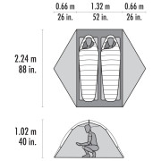 Tienda ultraligera MSR Hubba Hubba HD 2