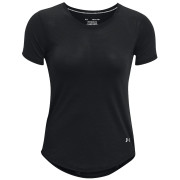 Camiseta de mujer Under Armour Streaker SS negro Black/Black/Reflective