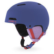 Casco de esquí para niños Giro Crue azul MattTrimBlue