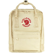 Mochila Fjällräven Kanken Mini 7 blanco/rojo Light Oak