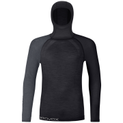 Sudadera funcional de hombre Ortovox 120 Competition Light Hoody negro Black Raven