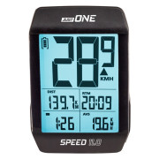 Ciclocomputador Just One Speed 11.0 negro černá
