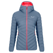Chaqueta de mujer Salewa W Brenta Jkt gris/naranja Flintstone