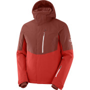 Chaqueta de hombre Salomon Speed Jacket M rojo GojiBerry/MadderBrown/White