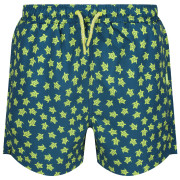 Bañador para niños Regatta Skander III verde Moroccan Blue Turtle Print