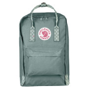 Mochila Fjällräven Kanken 15" verde claro FrostGreenChessPattern