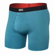 Calzoncillos bóxer Saxx Multi-Sport Mesh Boxer Brief Fly azul hydro blue