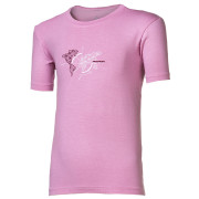 Camiseta funcional para niños Progress Uno World rosa