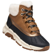 Botas de invierno para niños Geox J Flexyper Plus Girl marrón/negro TOBACCO/BLACK