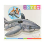 Tiburón hinchable Intex White Shark RideOn 57525NP