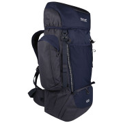 Mochila de senderismo Regatta Highton 65L azul/negro Navy/Ebony