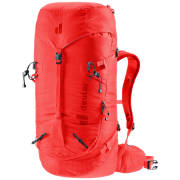 Mochila de senderismo Deuter Guide 34+6 rojo poppy-crimson