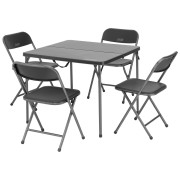 Mesa con bancos Coleman Picnic Set 4 negro