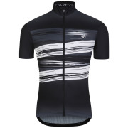 Maillot de ciclismo de hombre Dare 2b AEP Pedal S/S Jersey negro Black Tread Print