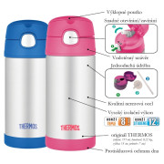 Termo para niños Thermos Funtainer Motýl