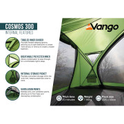 Tienda de campaña de senderismo Vango Cosmos 300