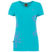 Camiseta de mujer E9 Spring 2.2 azul claro Emerald