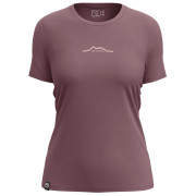 Camiseta de mujer Ortovox 150 Cool Mountain T-Shirt violeta oscuro/rosa Chestnut
