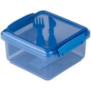 Caja de merienda Sistema OBP To Go Fiambrera con cubiertos 1,2 l