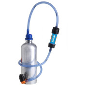 Adaptador para botella Source ConverTube + Sawyer Mini Filtr azul Transparent-Blue