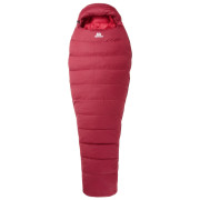 Saco de dormir de plumón Mountain Equipment Olympus 650 Long Women's rojo Rhubarb