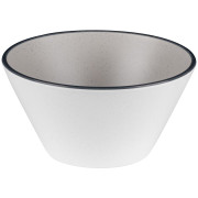Bol Brunner Bowl Ø14,5 cm blanco/gris