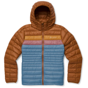 Chaqueta de plumón para mujer Cotopaxi W'S Fuego Down Hooded Jacket marrón/azul Sienna and Fjord