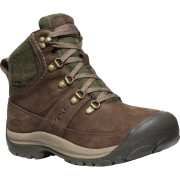 Botas de invierno para mujer Keen Kaci III Winter Mid Wp Women verde/marrón dark earth/green plaid