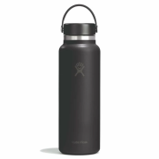 Termo Hydro Flask 40 Oz Wide Flex Cap negro Black