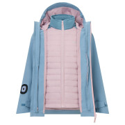 Chaqueta de invierno para niña Regatta Girls Trekktain 3-in-1 II DusBluPwLil