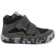 Zapatos barefoot para niños para todo el año Froddo Barefoot Tex Fun Autumn Grey/Black