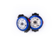 Luz para perro Curli Luumi Safety LED Lights rechargeable azul blue