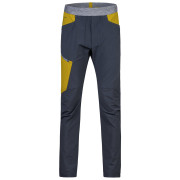 Pantalones softshell de hombre Hannah Torrent gris/amarillo india ink/golden palm