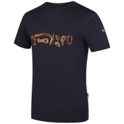 Camiseta de hombre Zulu Bambus Climber 210 short azul navy