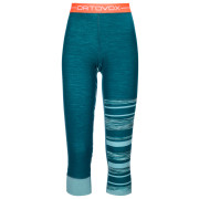 Calzoncillos funcionales de mujer Ortovox W's 210 Supersoft Short Pants azul PacificGreen