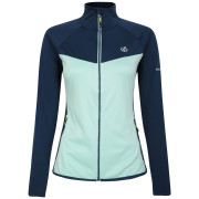 Sudadera funcional de mujer Dare 2b Ascending Core Str verde claro Mint Green/Moonlight Denim